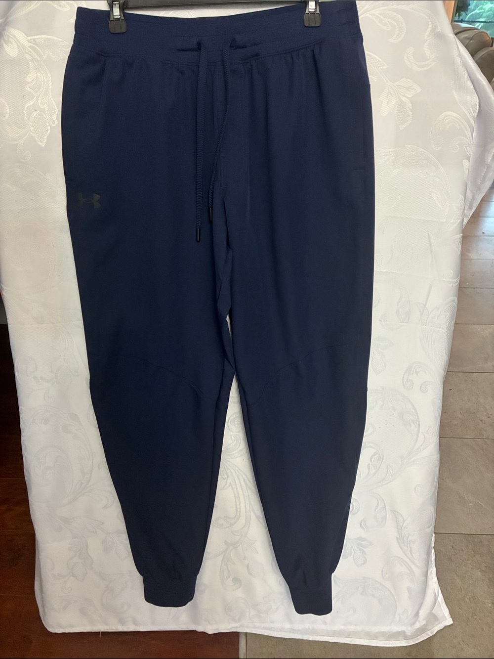 Under Armour Navy Blue Athletic Jogger Sweatpants